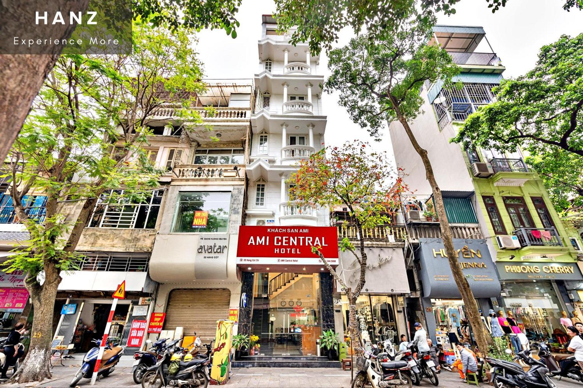 Hanz Ami Hotel ハノイ市 エクステリア 写真